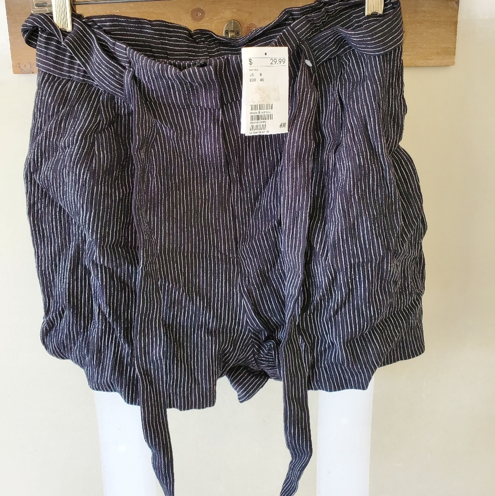 Black & white shorts